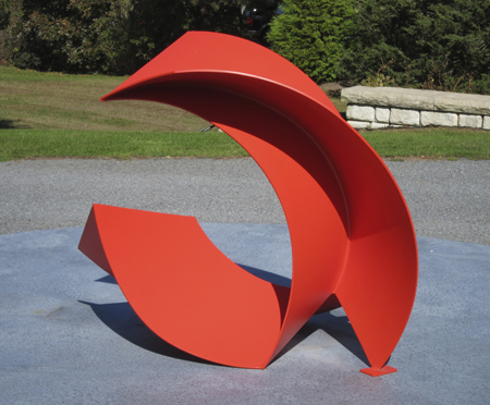 Tom Odell Sculpture and Hollowware - Red Arc Crank